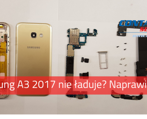 Samsung A3 2017 nie ładuje. Naprawimy go w Gdańsku!