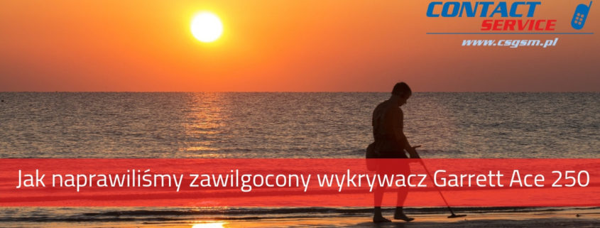 garrett ace 250 uszkodzony